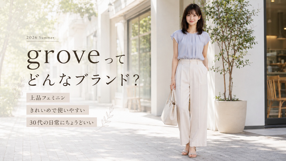 grove（グローブ）はどんなプチプラブランド？