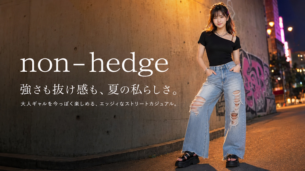 non-hedge（ノンヘッジ）はどんなプチプラブランド？