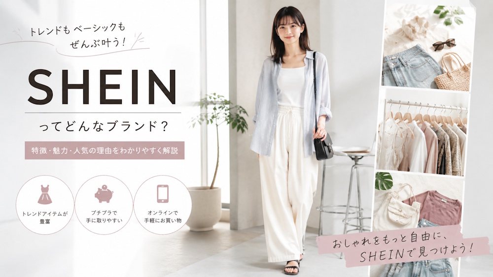 SHEIN（シーイン）はどんなプチプラブランド？