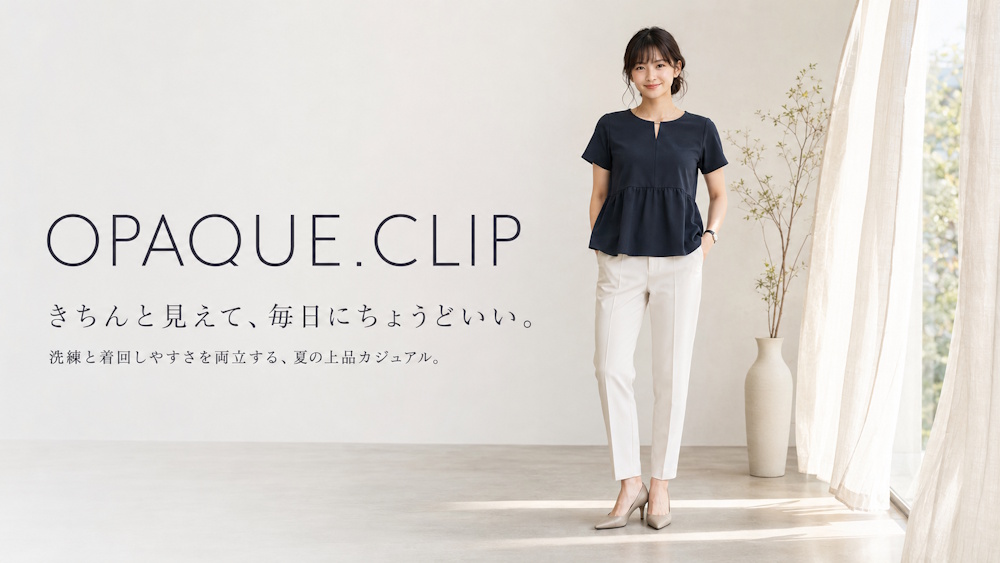 OPAQUE.CLIP（オペークドットクリップ）はどんなプチプラブランド？