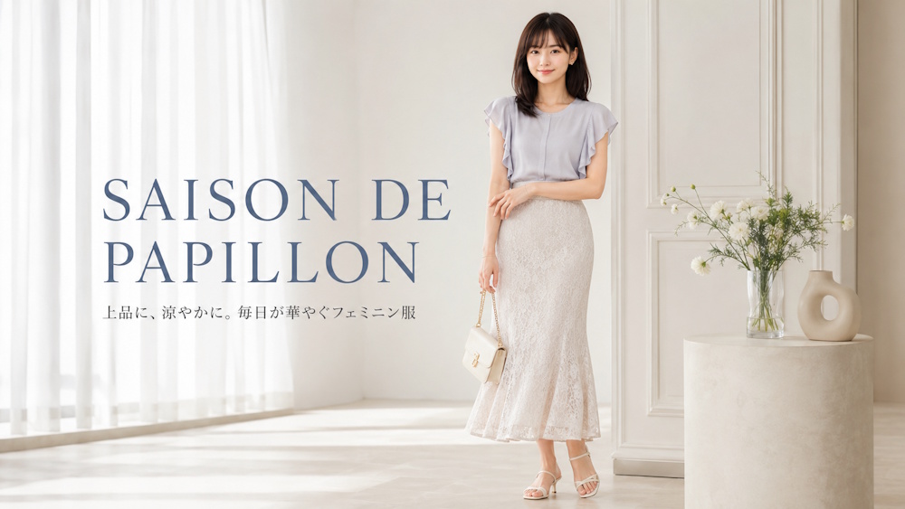 SAISON DE PAPILLON（セゾンドパピヨン）はどんなプチプラブランド？
