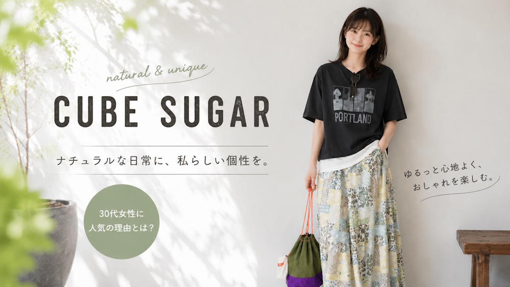 CUBE SUGAR（キューブシュガー）はどんなプチプラブランド？特徴や口コミを徹底リサーチ！
