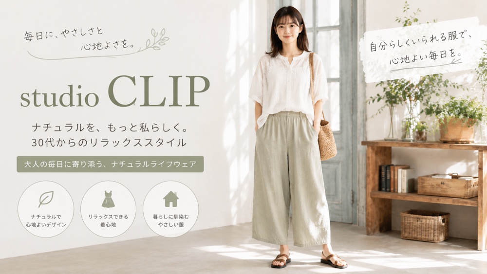 studio CLIP（スタディオクリップ）はどんなプチプラブランド？