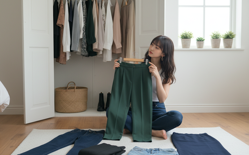 30代女性が美脚見えするボトムスの選び方は？ほっそり長く見せるポイントをまとめます