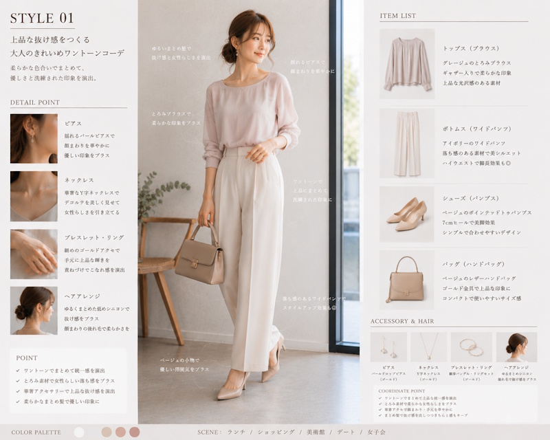 【6月】30代女性の1週間コーディネート例とおすすめアイテムまとめ