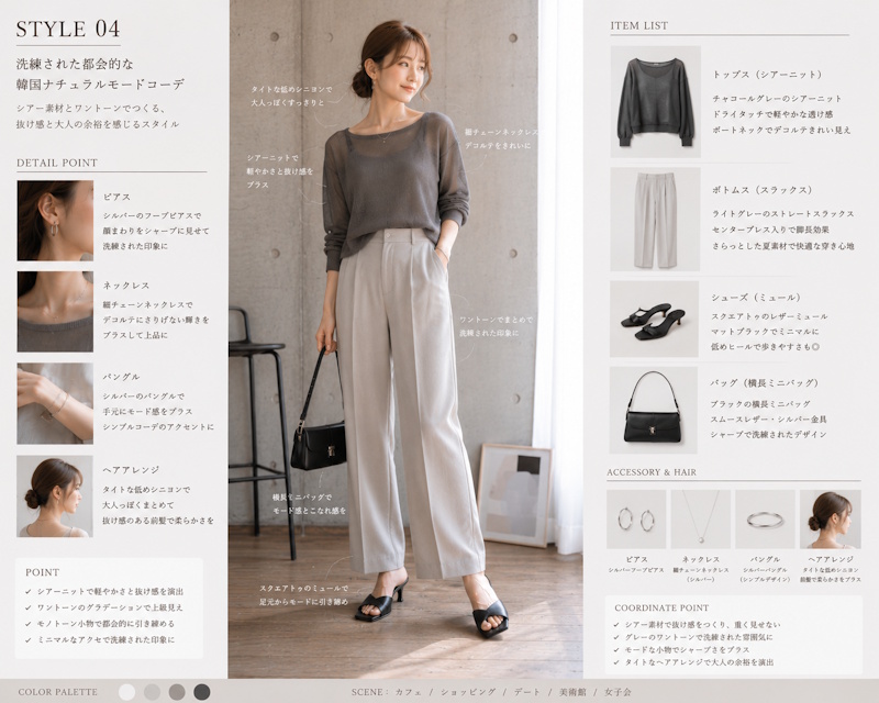 【6月】30代女性の1週間コーディネート例とおすすめアイテムまとめ
