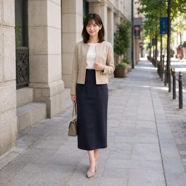 “頑張っている感”が強く出る組み合わせ