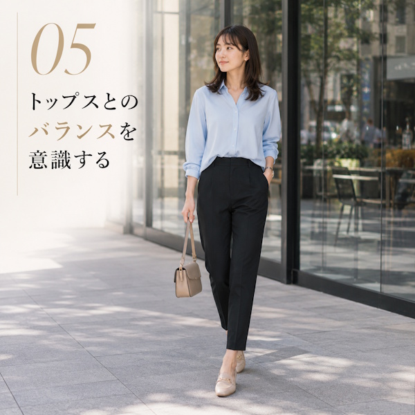 テーパードパンツはダサい？地味見えする原因とおしゃれに見せるコーデのポイント