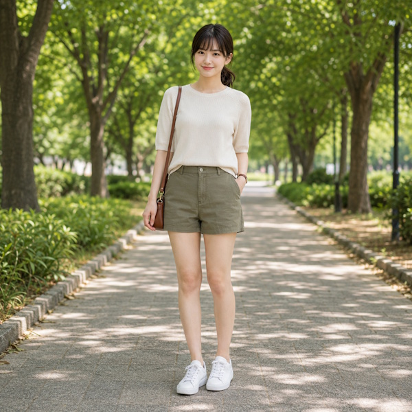 子供っぽく見えるカジュアル合わせ