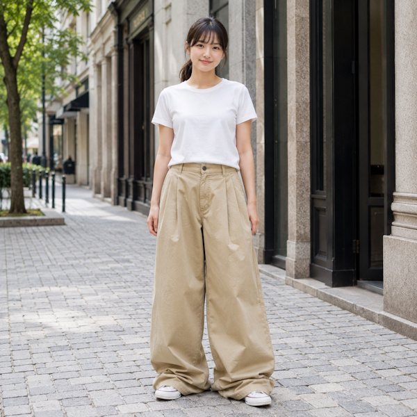 30代女性のワイドパンツコーデ・ダサ見えしない着こなしと選び方のポイント