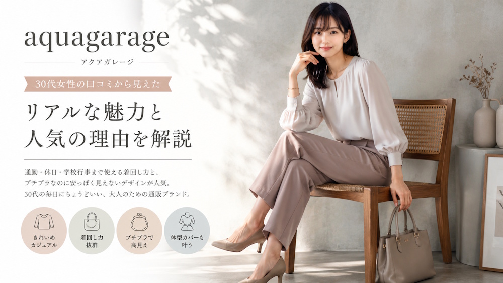 aquagarage（アクアガレージ）はどんなプチプラブランド？口コミや特徴を徹底リサーチ！