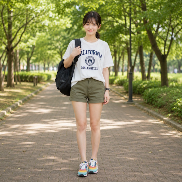 子供っぽく見えるカジュアル合わせ
