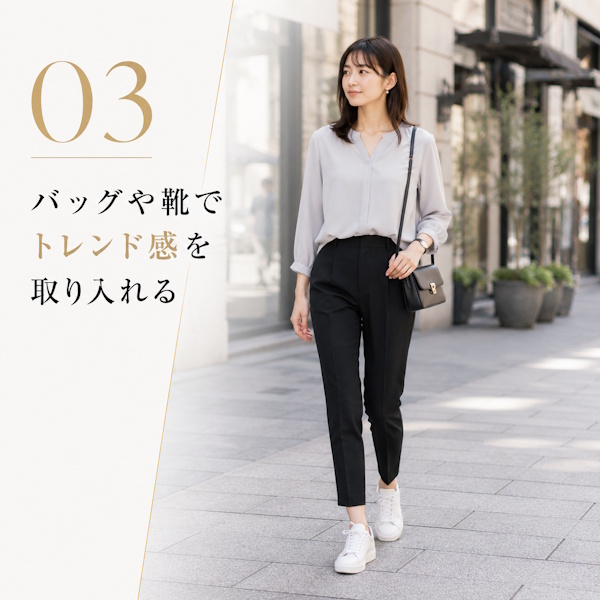 テーパードパンツはダサい？地味見えする原因とおしゃれに見せるコーデのポイント